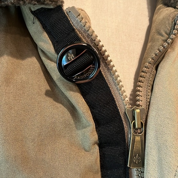 Rainforest L Men's Tan Hooded Jacket - Picture 4 of 5